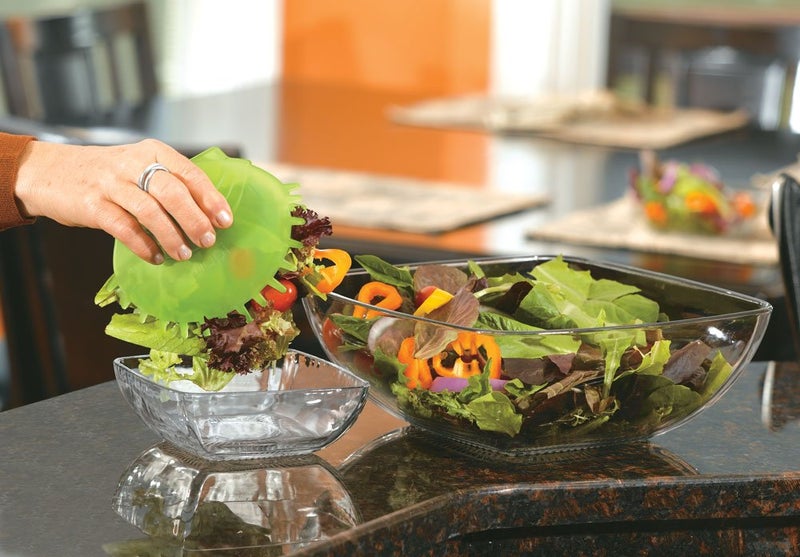 Snapi - The Single Handed Salad Server - Kiwi (Green) - Image 2